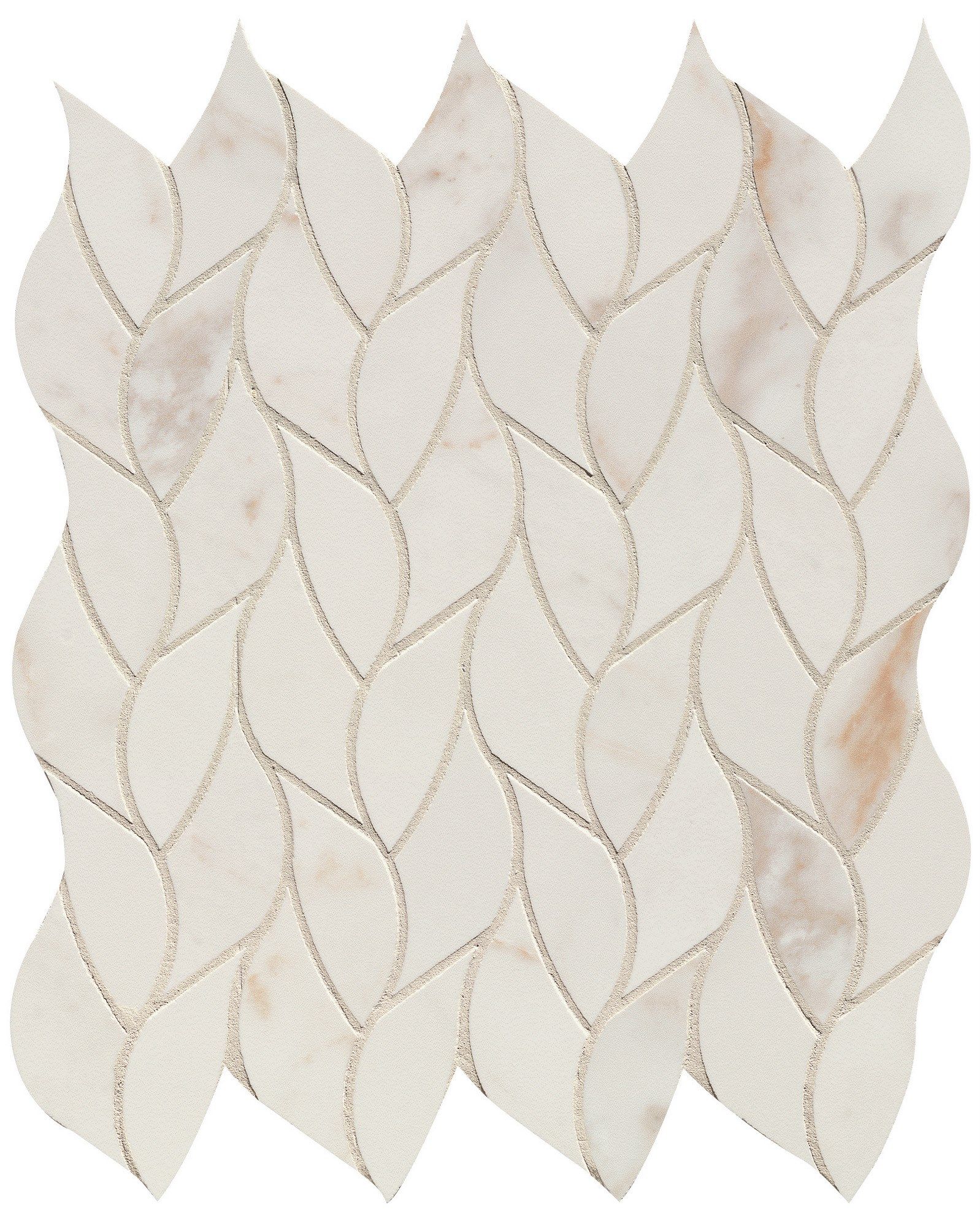 Белая паста керамическая мозаика FAP ceramiche Roma Gold ARCH-00087114 - Вид №30