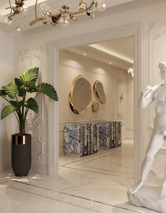 Зеркала Halo Mirror Covethouse BOCA DO LOBO  - Вид №2