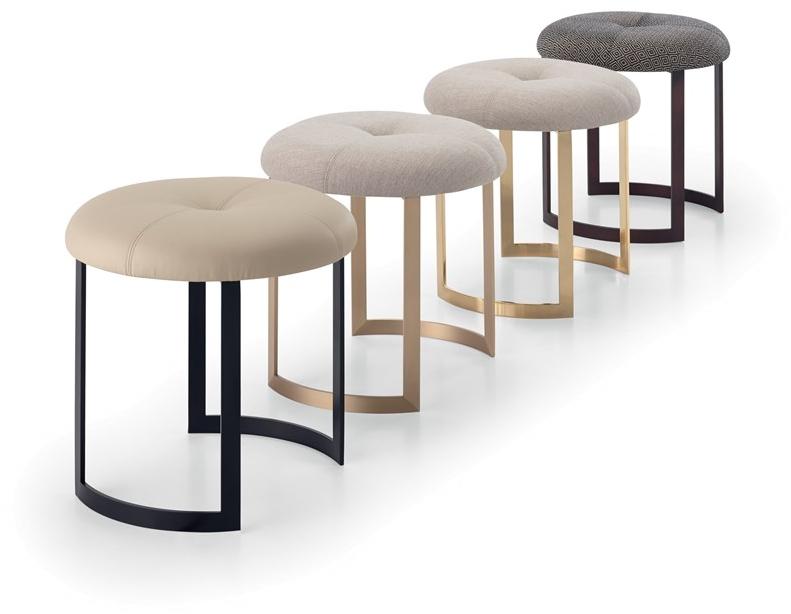 HMD INTERIORS Низкий табурет из ткани Moon sun-id-1352922 - Вид №2