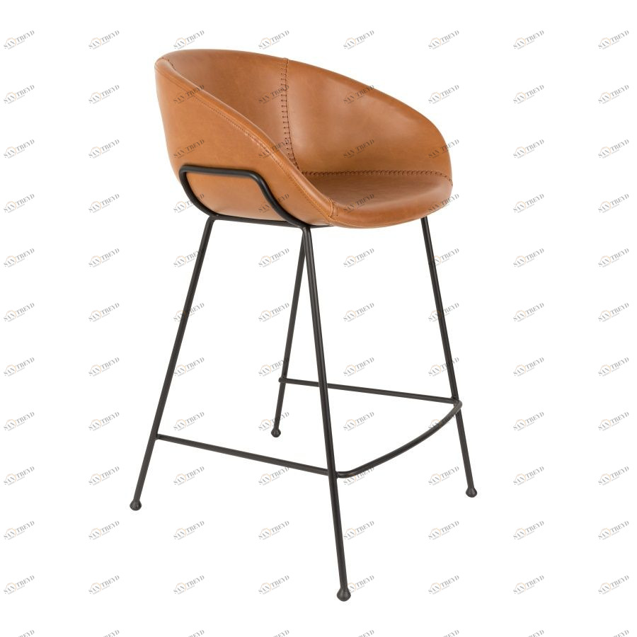 Табурет высокий Feston коричневый Zuiver 1500048