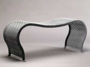 Nola Industrier Скамья стальная без спинки