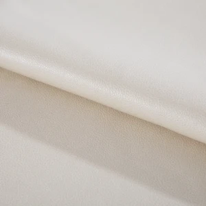 СТОЛИЦА ТЕКСТИЛЯ - Мебельная ткань Boston кремовая, искусственная кожа 140 см 89411231