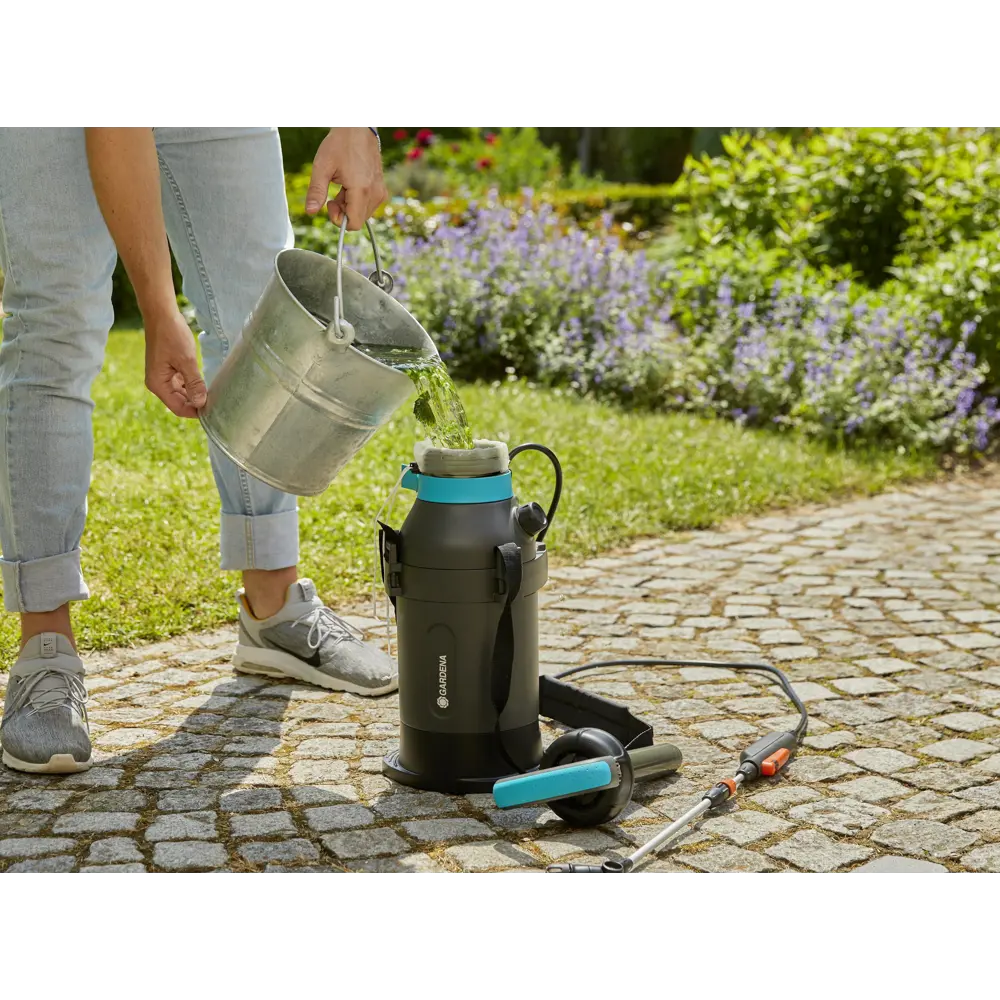 Опрыскиватель помповый аккумуляторный Easypump 5 л Santreyd Товар без серии STLM-2181873 - Вид №6