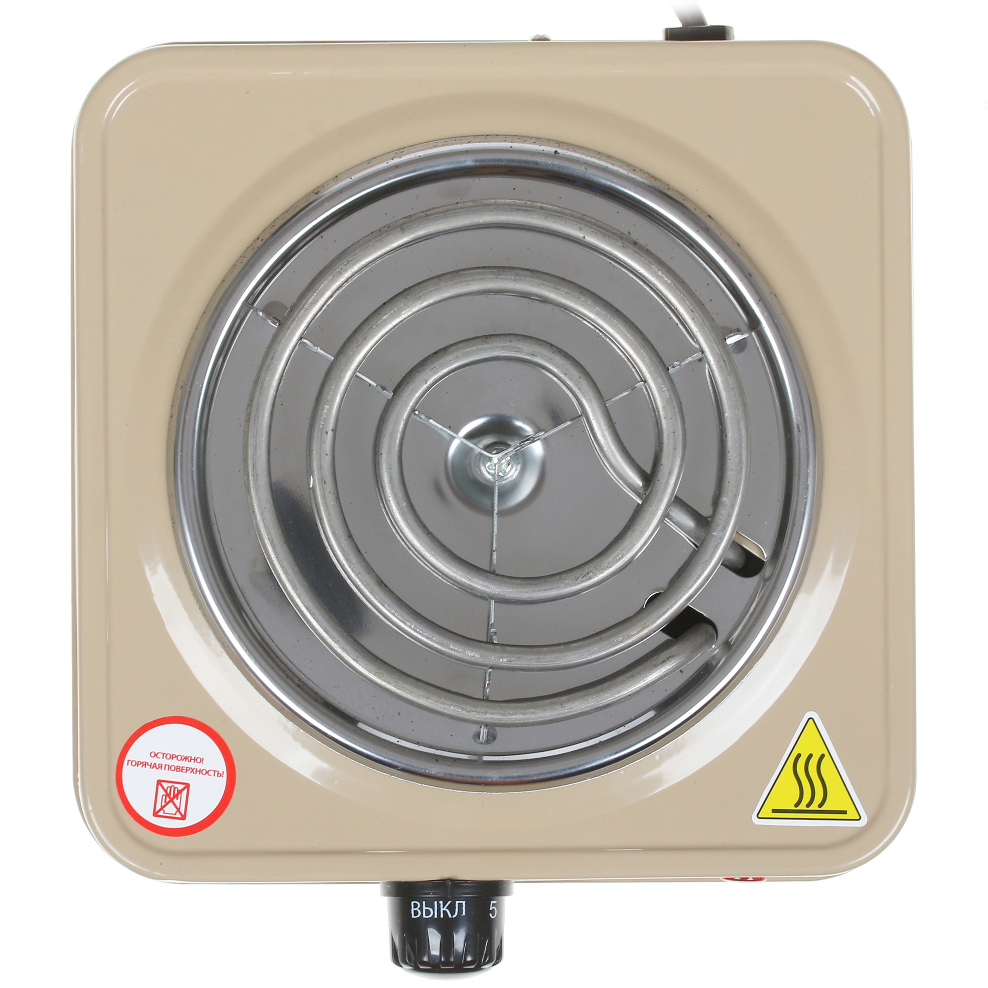 8111678 Плита компактная электрическая Василиса ВА-901 бежевый STDN-0022933