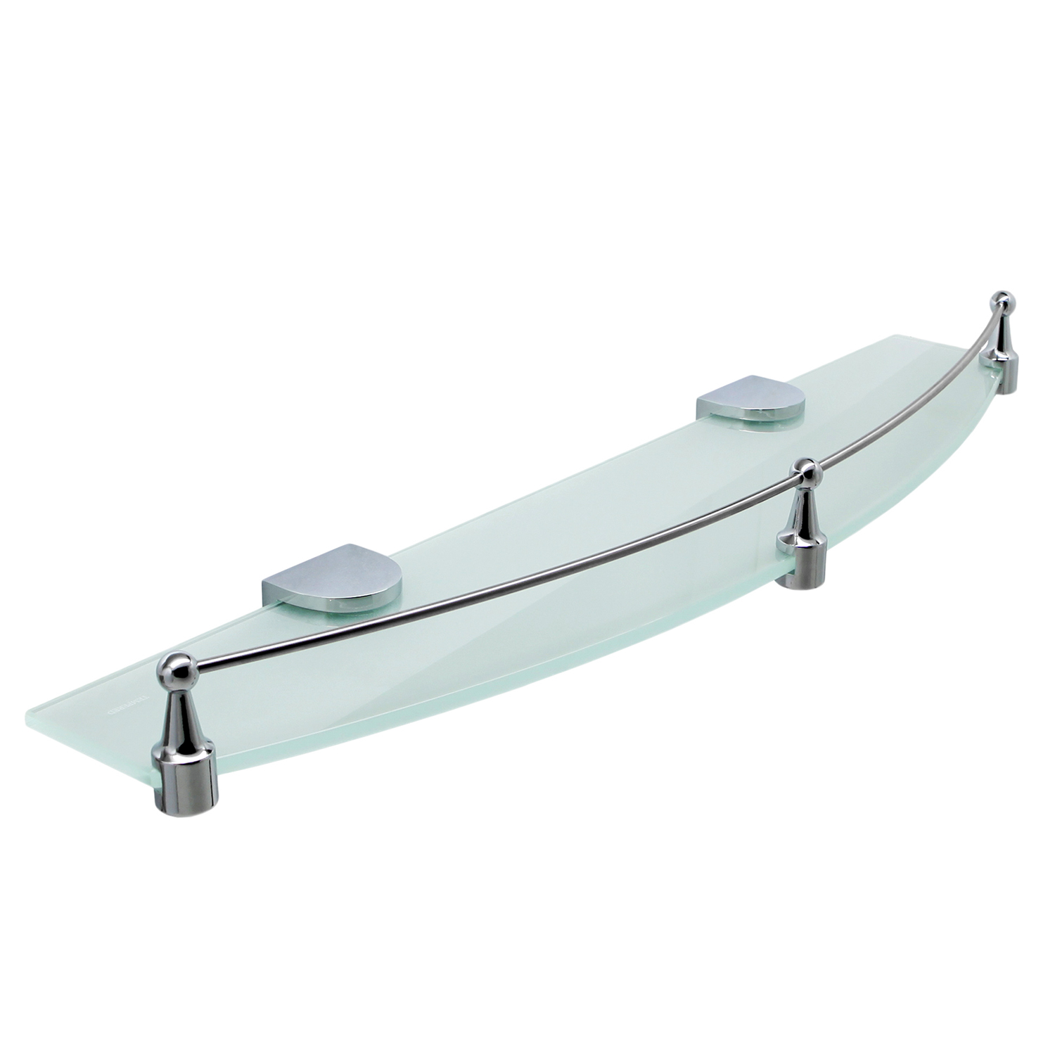 K-8344 Kammel (ранее К-8324) Полка стеклянная с бортиком WasserKRAFT Kammel K-8300  - Вид №1