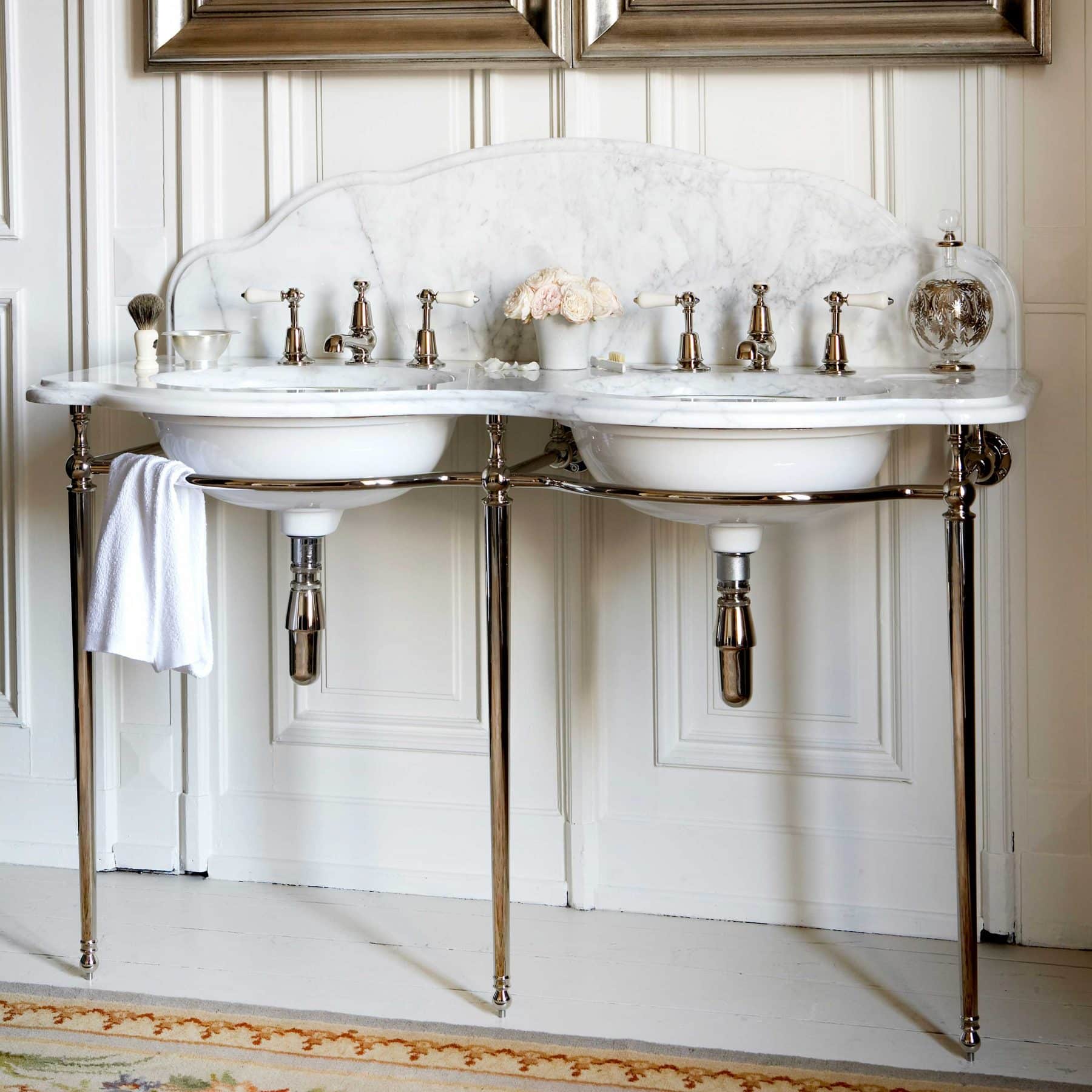 Marble & Stone Washstands Раковина La Parisienne Double Catchpoleandrye  - Вид №2