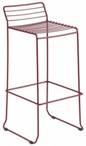 iSimar Садовый стул из стали со спинкой Tarifa 8029 / 8030