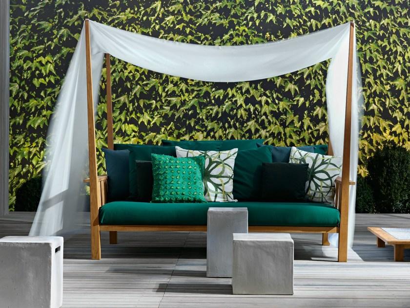 Gervasoni 3-местный садовый диван с балдахином из ткани Gervasoni outdoor sun-id-1474046 - Вид №1