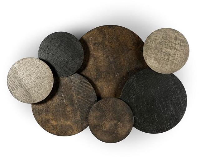 Ethnicraft Низкий круглый металлический журнальный столик sun-id-1473783 - Вид №12