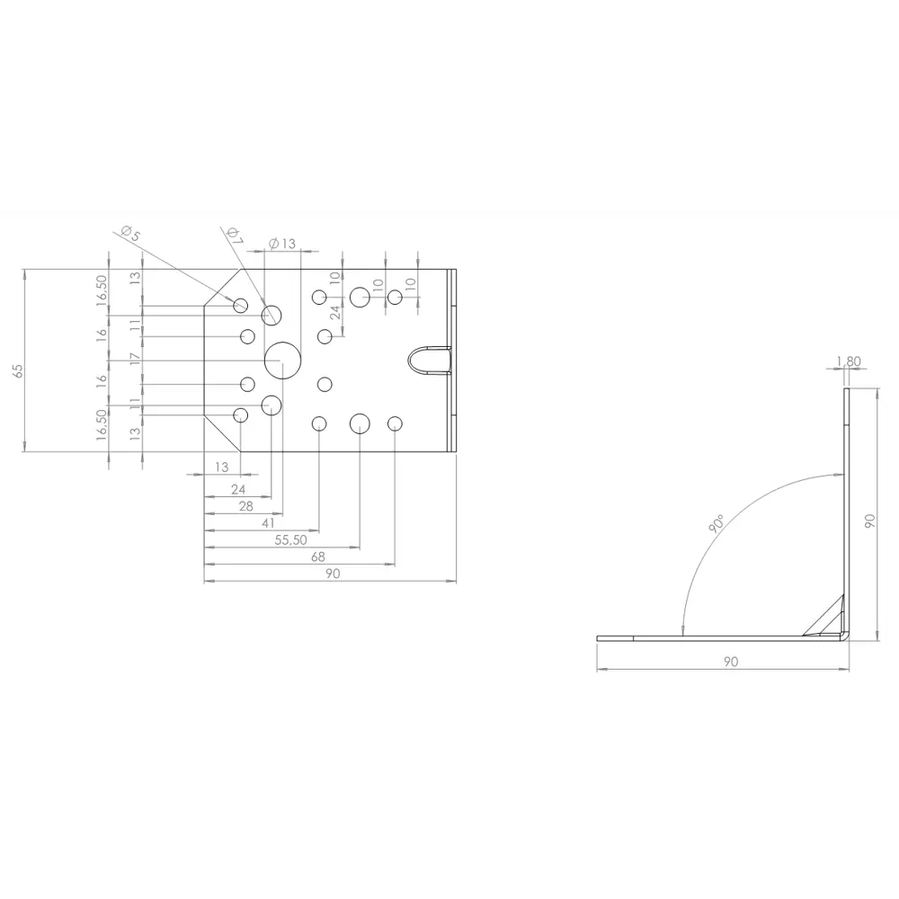 Усиленный крепежный уголок КРЕПКО-НАКРЕПКО 90×90×65 мм 18739209 STLM-0012324 - Вид №3