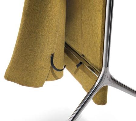 Caimi Brevetti Звукопоглощающая офисная перегородка на колесах Speech 1sd12-xxx  - Вид №1