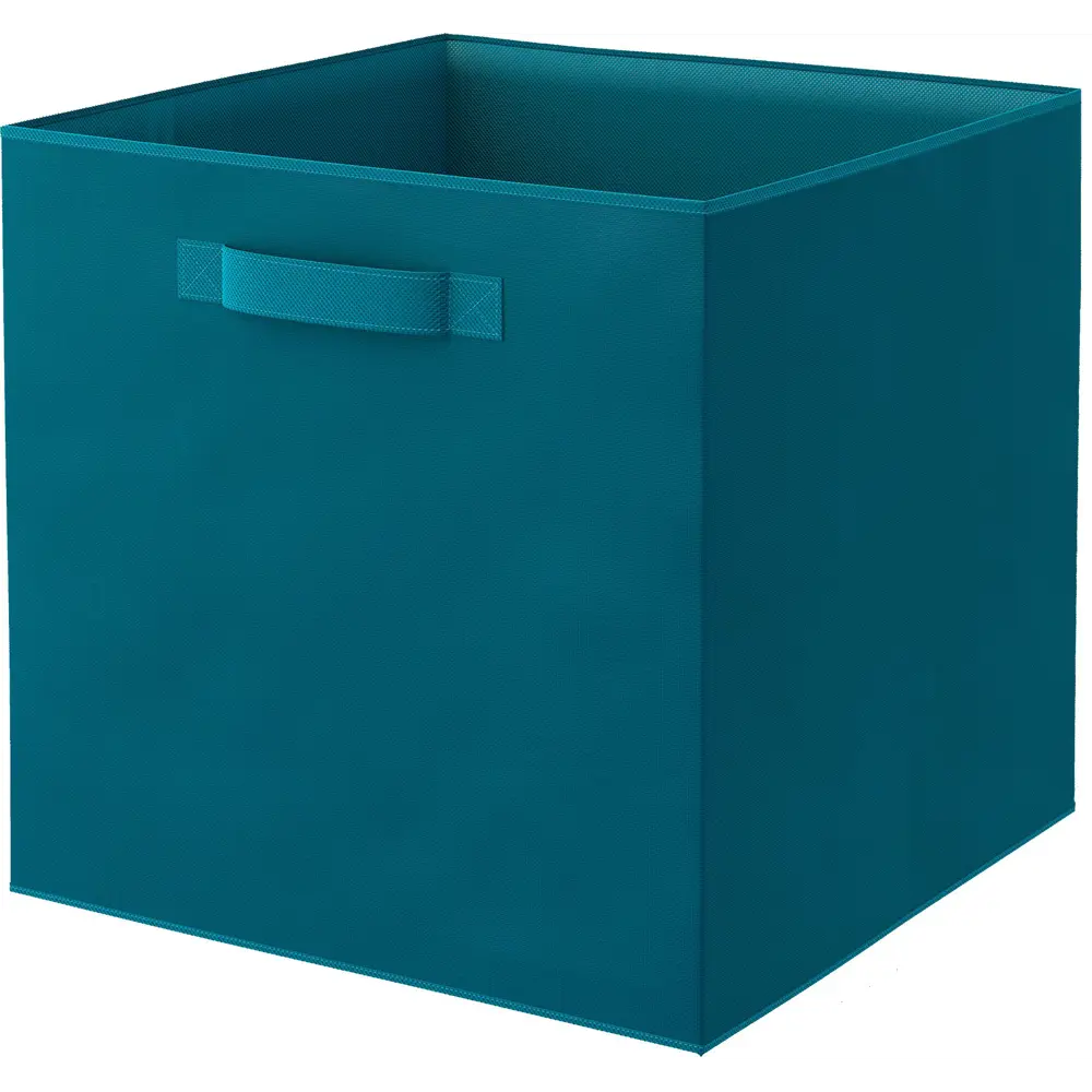 Короб Spaceo KUB Miami 31x31x31 см 29.7 л полиэстер цвет морской волны STLM-2032390 - Вид №2