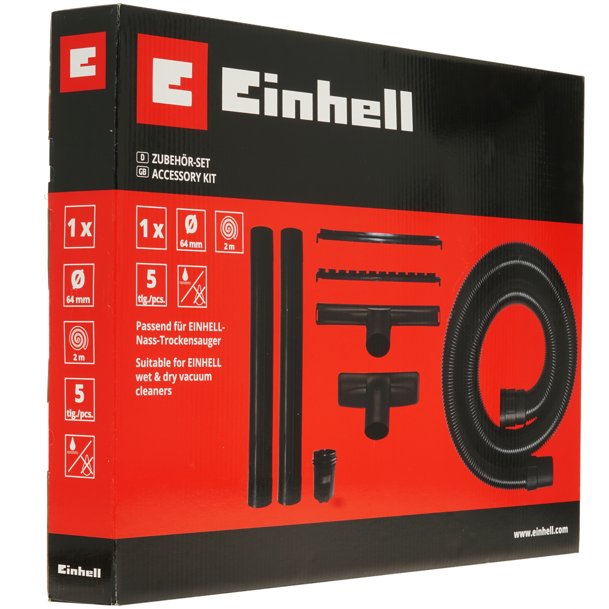 Комплект насадок для пылесоса Einhell 2362010 5314499 STDN-0142469 - Вид №3