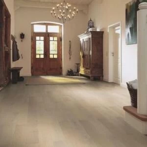 Паркетная доска Meister PS 300 Травленый пиленый 8101 Дуб Натур с брашью (Текстурированная) 1187х142 мм.