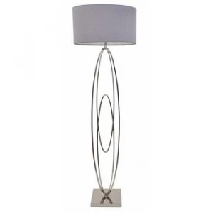 Торшер Oval Rings от RVAstley 5141 RVASTLEY ЭЛИТНЫЕ 059969 Серый;хром
