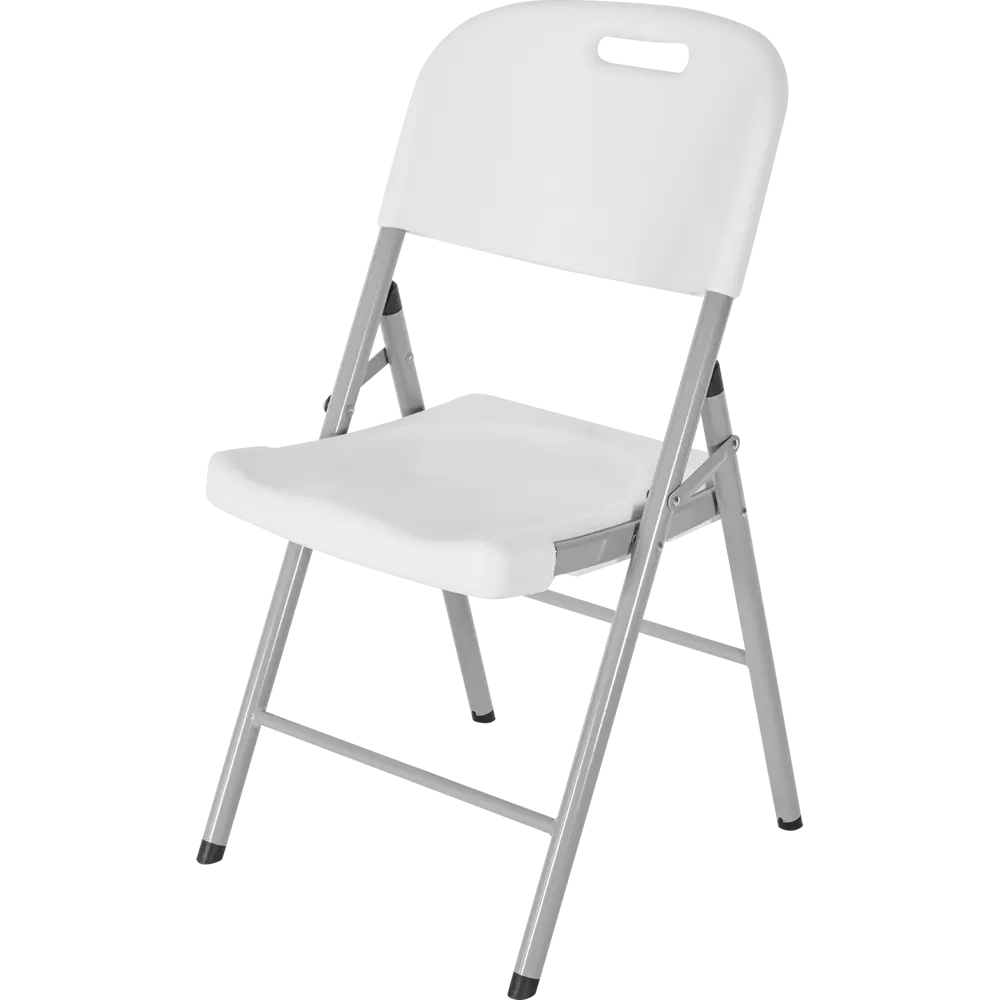 Стул садовый Сатурн складной пластик белый 82303187 STLM-2001194 METMEBEL  - Вид №1