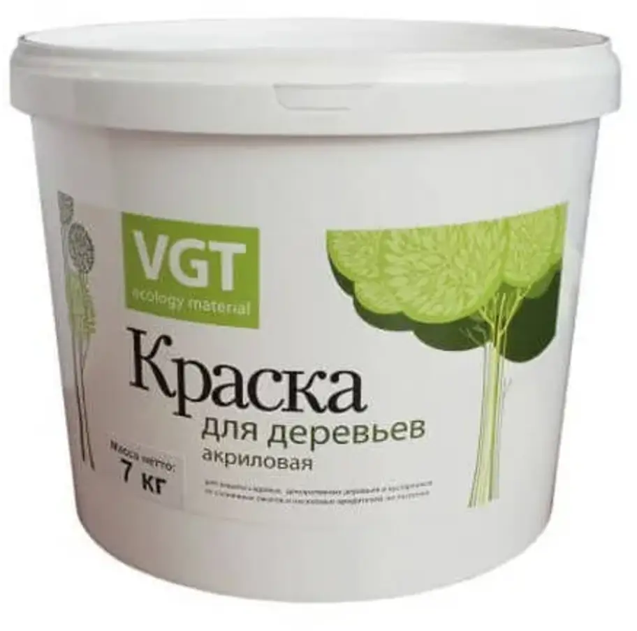 90539829 Краска для садовых деревьев VGT 23769 ВД-АК-1180 7 л STLM-0271792