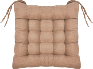 85295390 Подушка декоративная 38x38 см цвет бежевый STLM-0060954 LINEN WAY