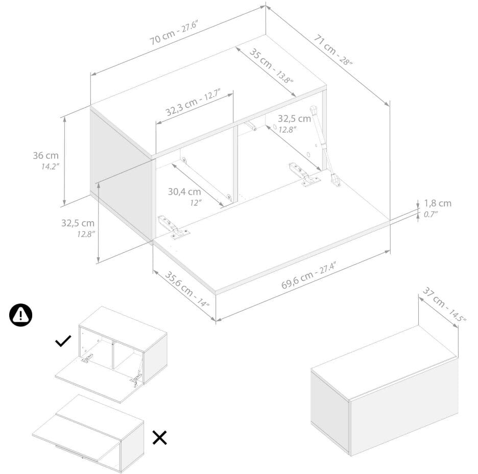 Модульная оборудованная стена установленная стеной в меламинированном Mobili Fiver Easy ARCH-00044646 - Вид №79