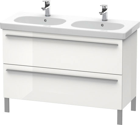 XL651804040 Тумбочка напольная X-Large #XL6518 1150 x 470 мм Черный глянцевый лак Duravit - Вид №2