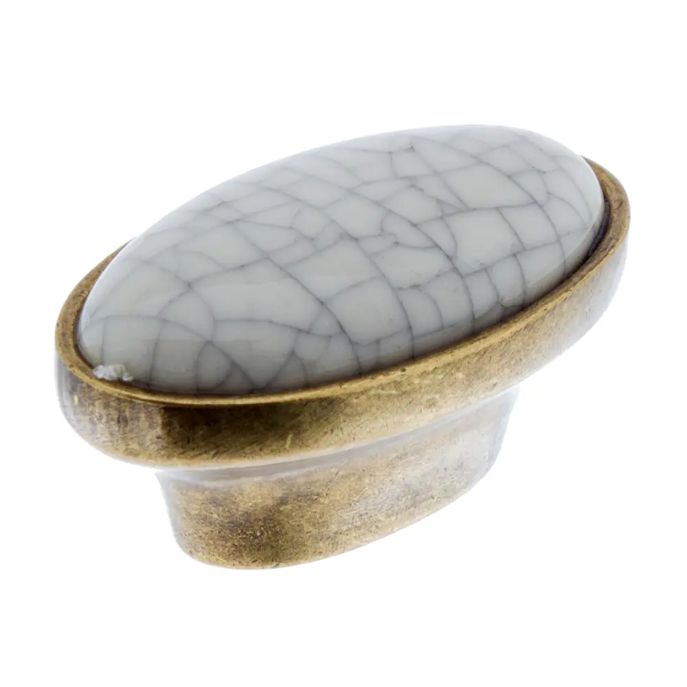 Мебельная ручка-кнопка RS117AB.4/16/W12 металл цвет античная бронза BOYARD STLM-2190707