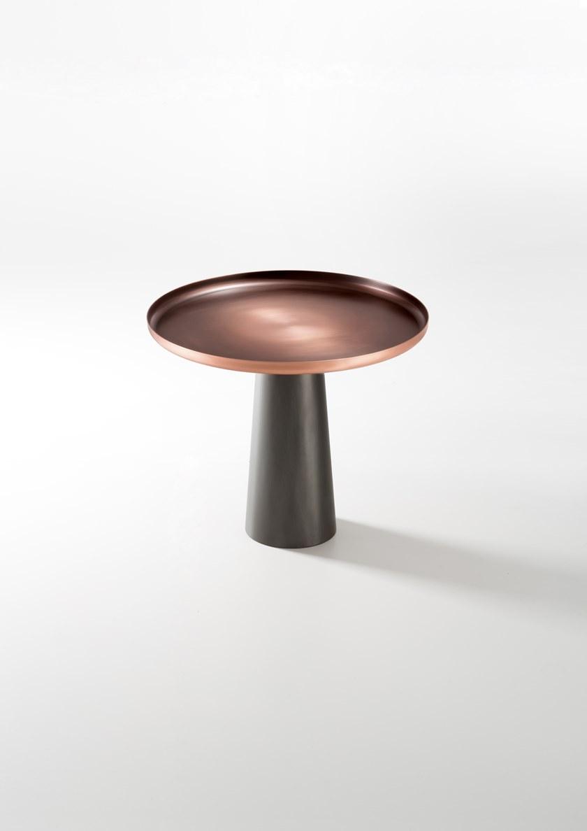 DE CASTELLI Круглый журнальный столик из металла sun-id-1355329 - Вид №2