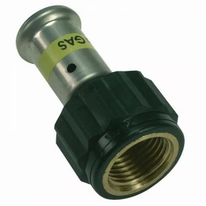 Муфта пресс-В газ HENCO 20х1/2"