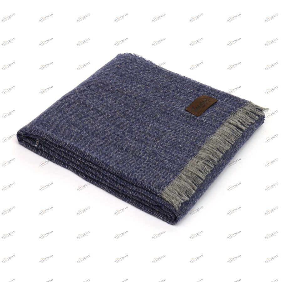 Плед Era Blend, 130х180 см, сине-серый MARZOTTO ERABLEND1640