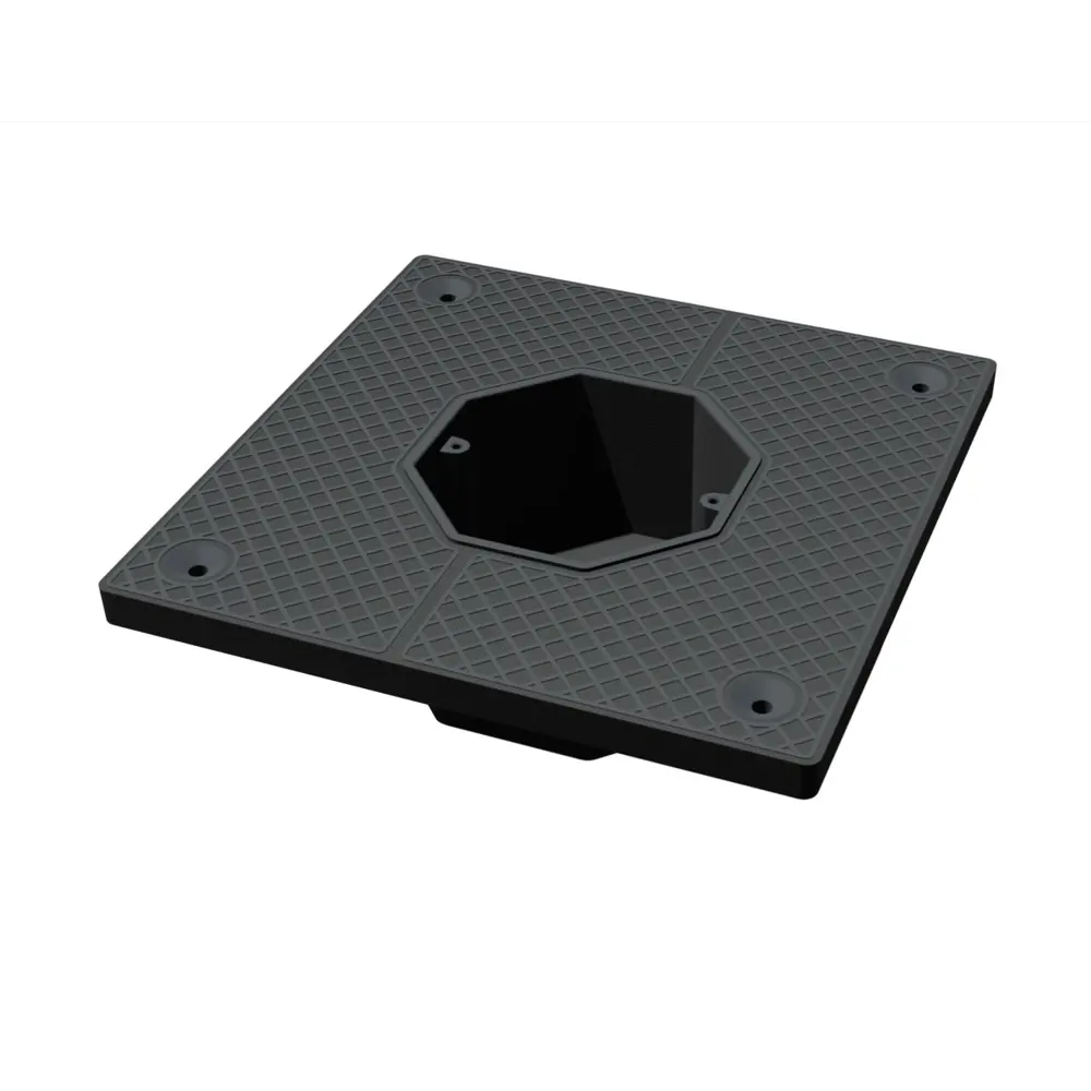 Подрозетник звукоизоляционный 1 пост 150x150 мм цвет черный Santreyd STLM-2190940