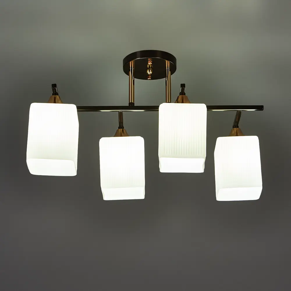 Люстра потолочная Arte Lamp Merope 4 лампы цвет черный 89364901 STLM-2027088  - Вид №1