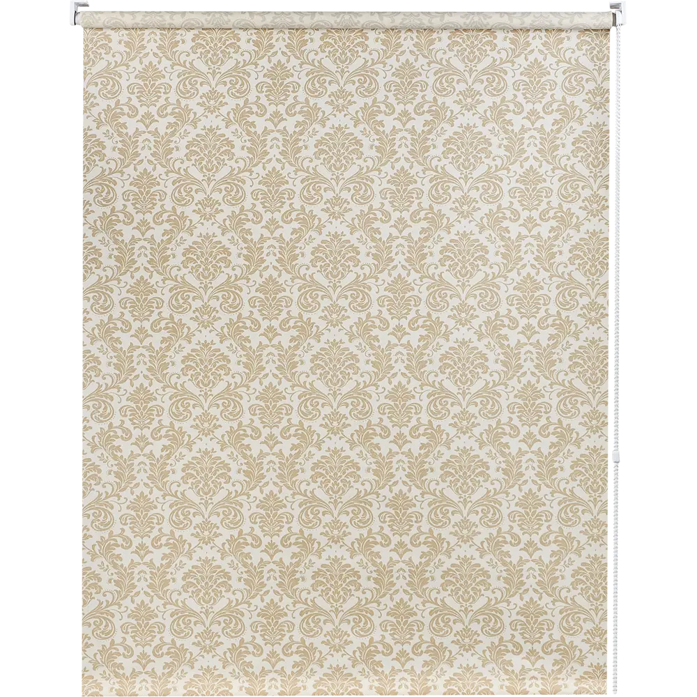 Штора рулонная Legrand Дамаск 100x175 см экрю DOMLEGRAND STLM-2172617