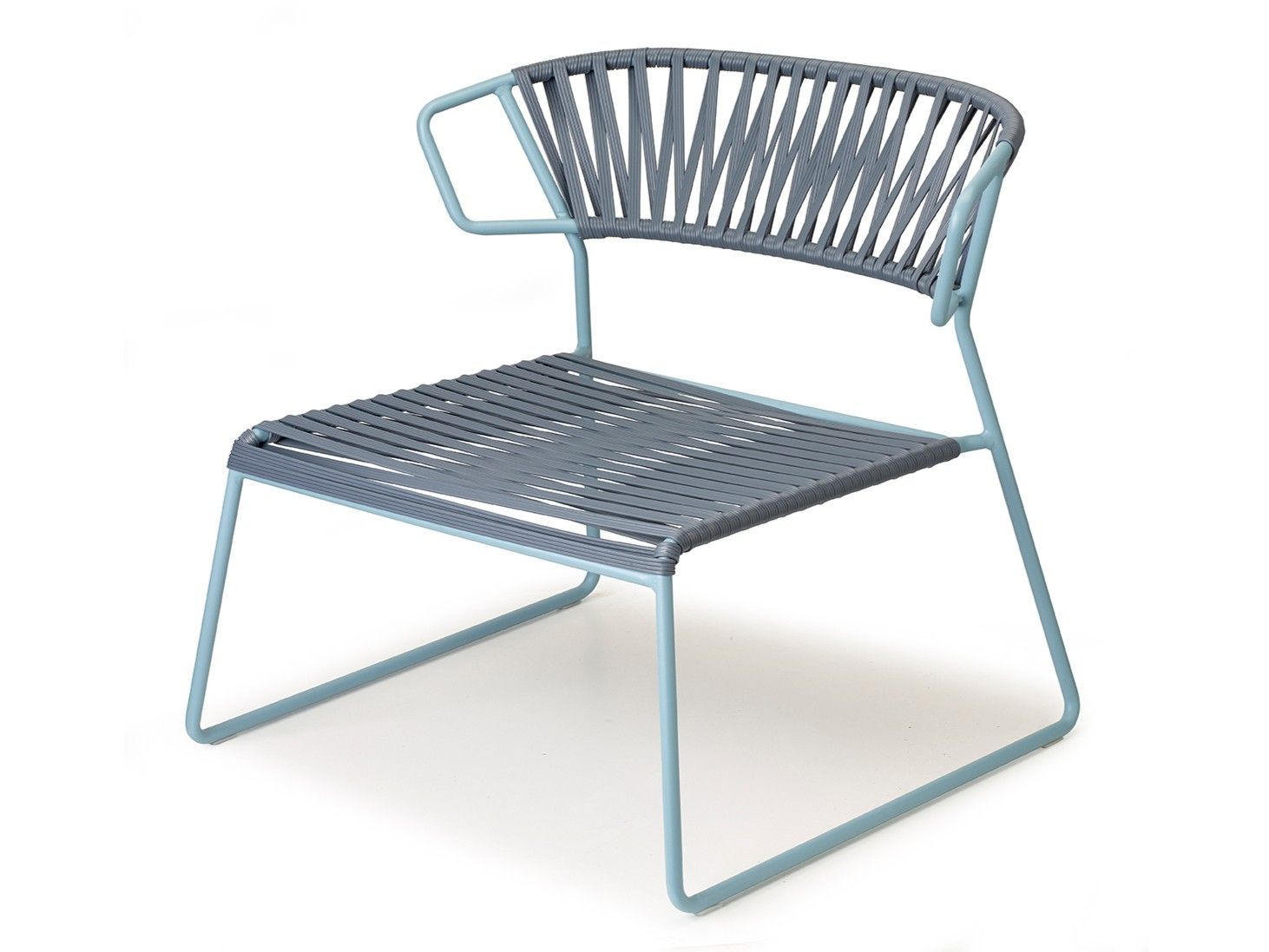 Садовое кресло из стали и ПВХ S-CAB Лиза ARCH-00097192 - Вид №3