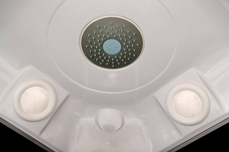 D90 Душевая кабина DETO Серия D L 801 с гидромассажем BLACK - Вид №5