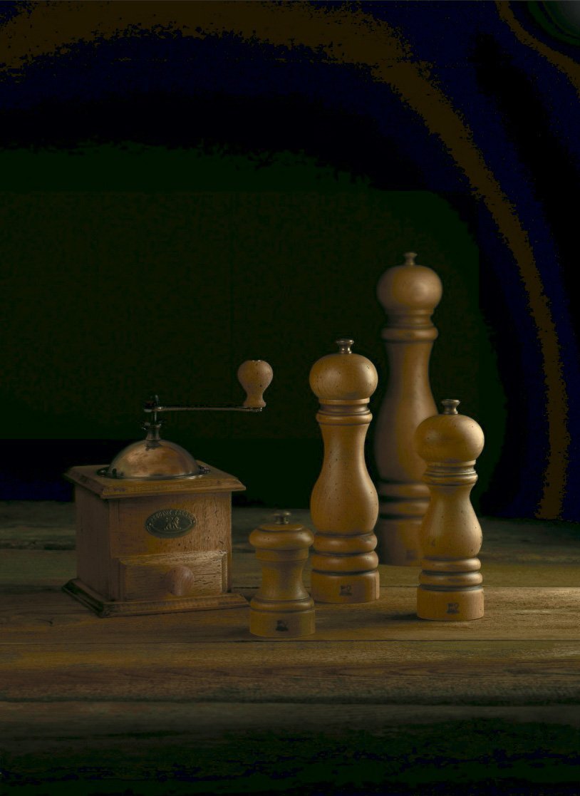 Мельница для перца светлое дерево 12 см Paris PEUGEOT ДИЗАЙНЕРСКИЕ 00-3952118 Бежевый  - Вид №1