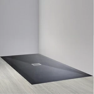 Поддон душевой Filo Black 100x70 Corian