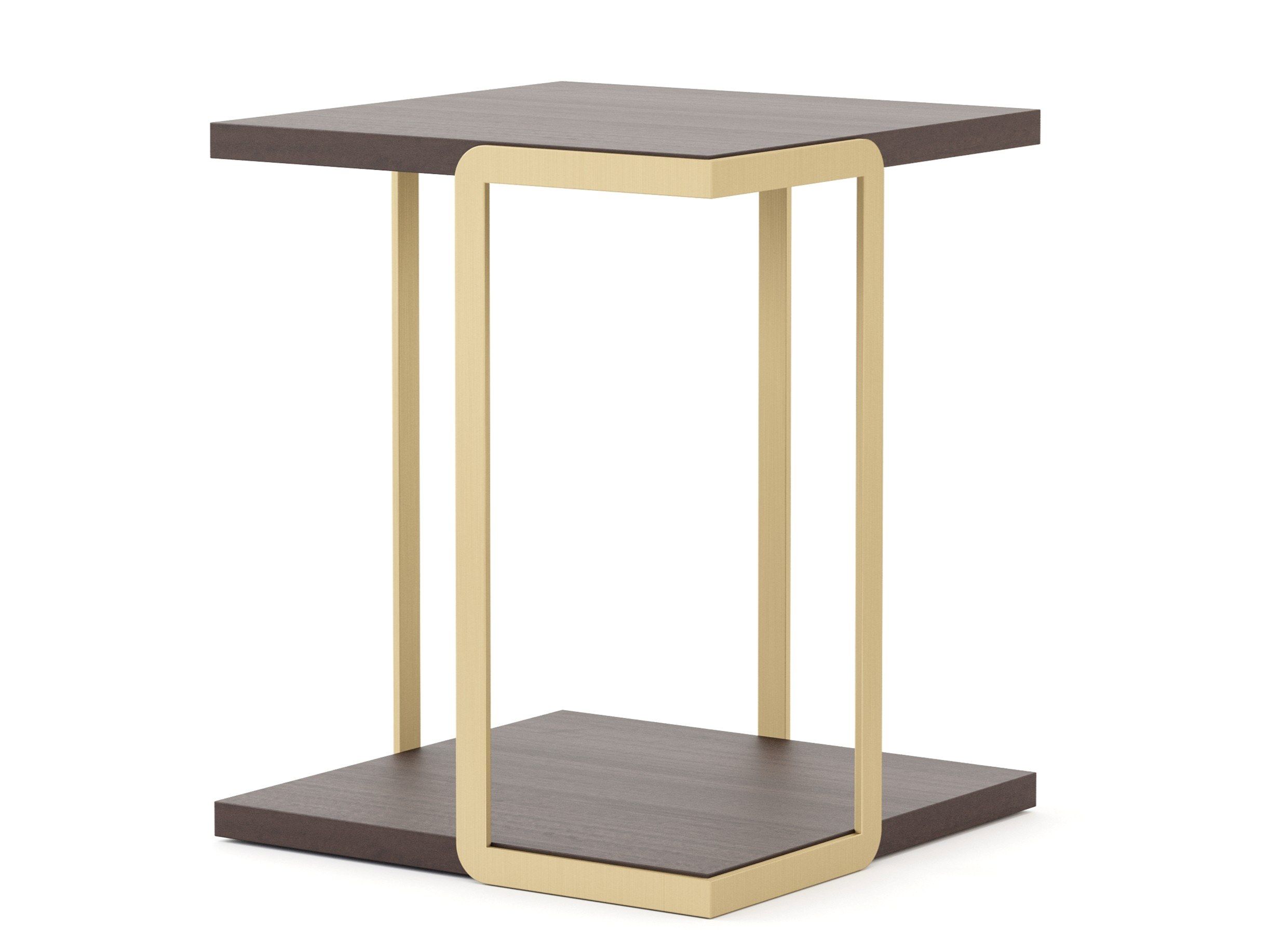 Квадратный журнальный столик из эвкалипта Stylish Club мост ARCH-00017208