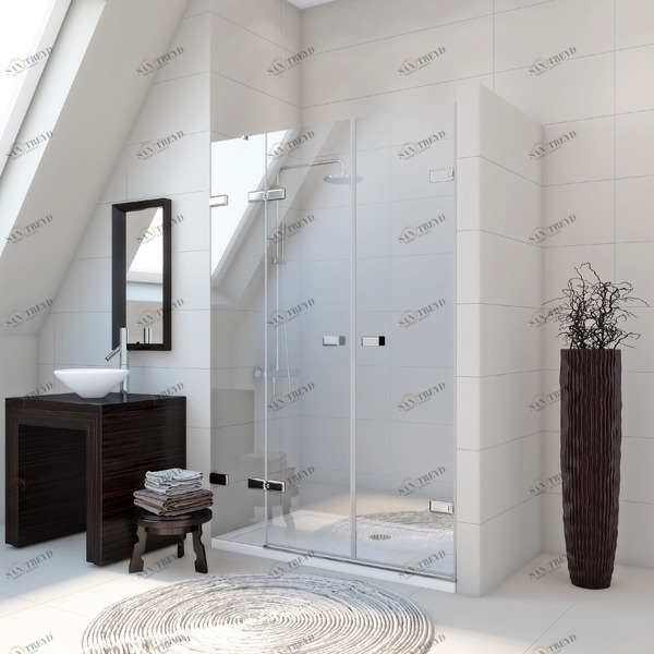 Душевые двери в нишу 150x200 GK-863A стекло прозрачное 6 мм GUTEWETTER TREND DOOR 150X200GK863A