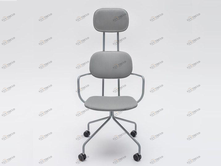 MDD Стул на козелке тканевый на колесиках New school sun-id-1345811