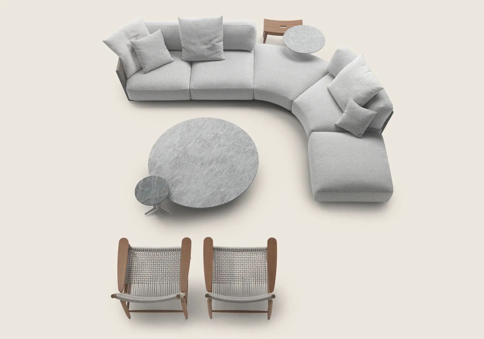 Садовый диван Flexform Вулкан ARCH-00071216 - Вид №2