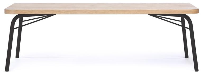 Woodman Прямоугольный журнальный столик из фанерованной древесины Ashburn sun-id-1467332 - Вид №1