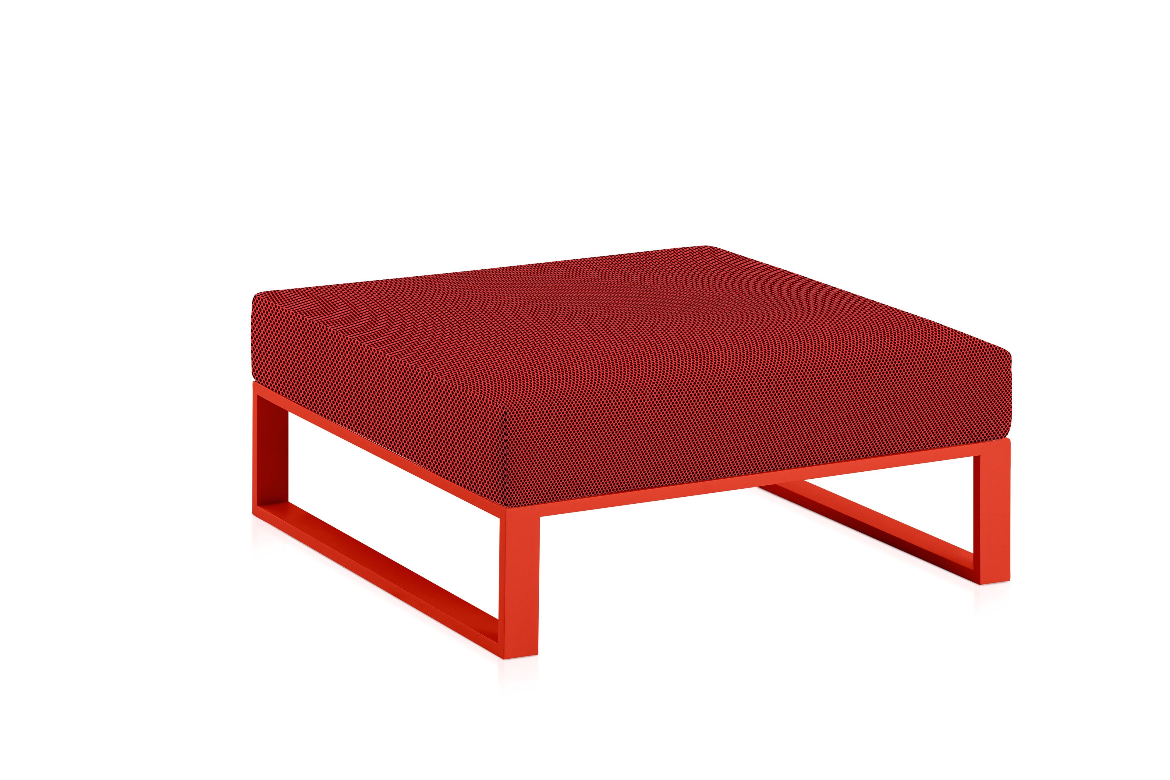 Ткань съемный квадратный садовый пуфик Diabla Ploid ARCH-00046376 - Вид №4