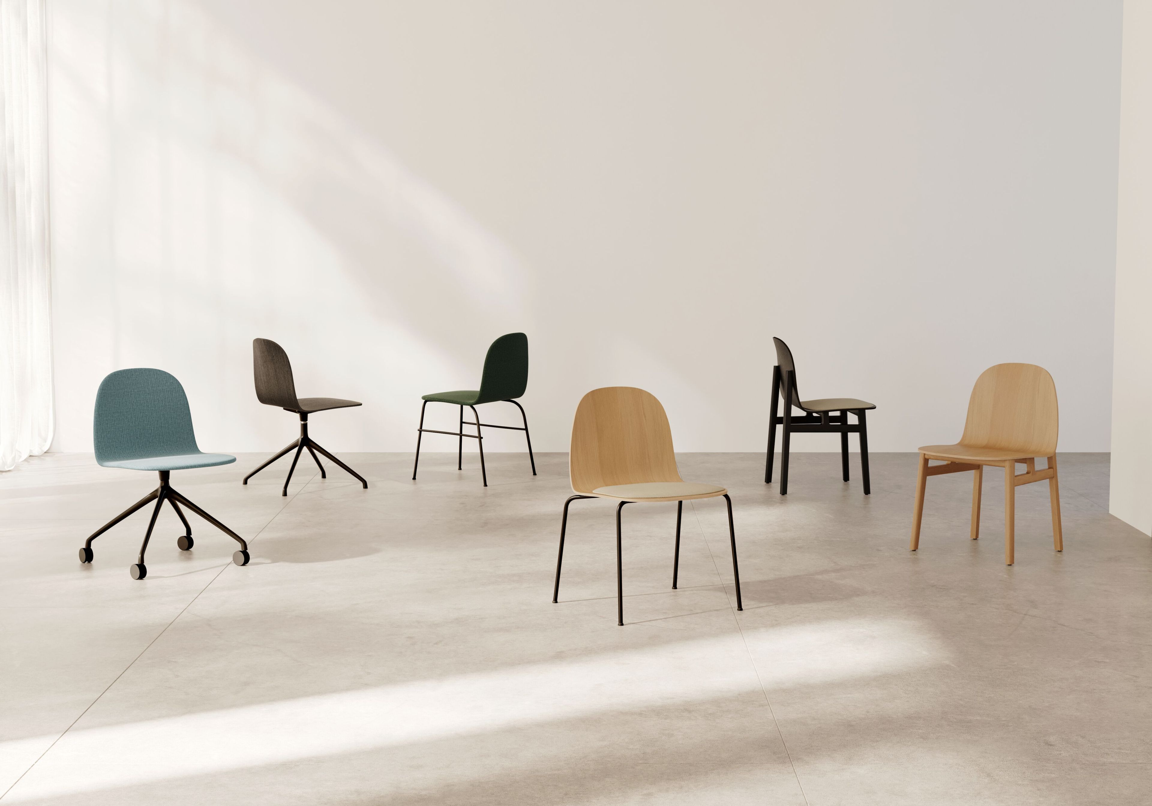 Штабелируемый стул с мягким сиденьем Omelette Editions Земля ARCH-00072259 - Вид №3