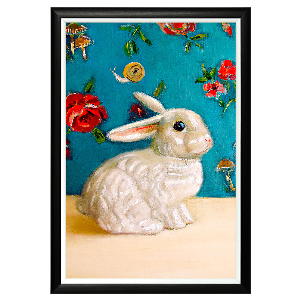 896519330_1818 Арт-постер "Фарфоровый зайчик" Object Desire 