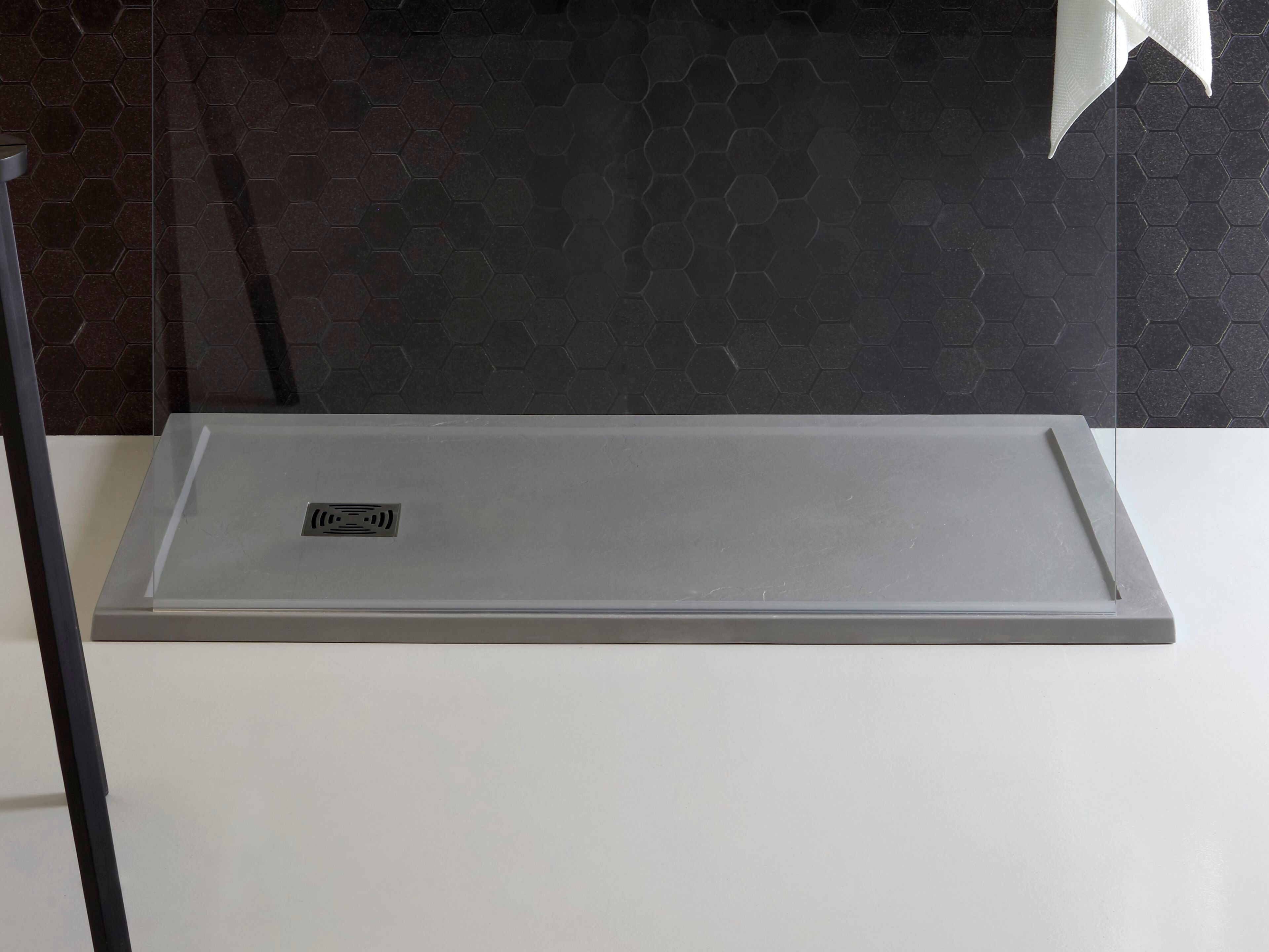 Индивидуальный мраморный поддон для душа из смолы с антибактериальной обработкой TAMANACO FLAT ARCH-00053130