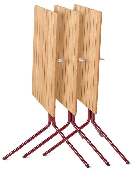 Nola Industrier Квадратный складной стол из дуба 11 U 80-28e  - Вид №2