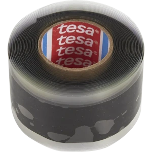 45173352 Силиконовая лента Tesa, 19 мм 2.5 м, цвет чёрный STLM-1512348