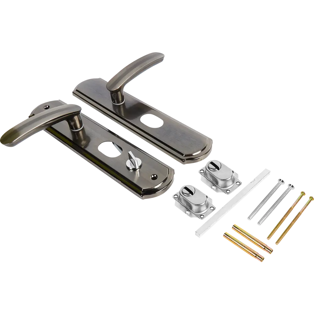 НОРА-М Ручка на планке для китайских дверей с автозапиранием 85539439 STLM-0898098 - Вид №2