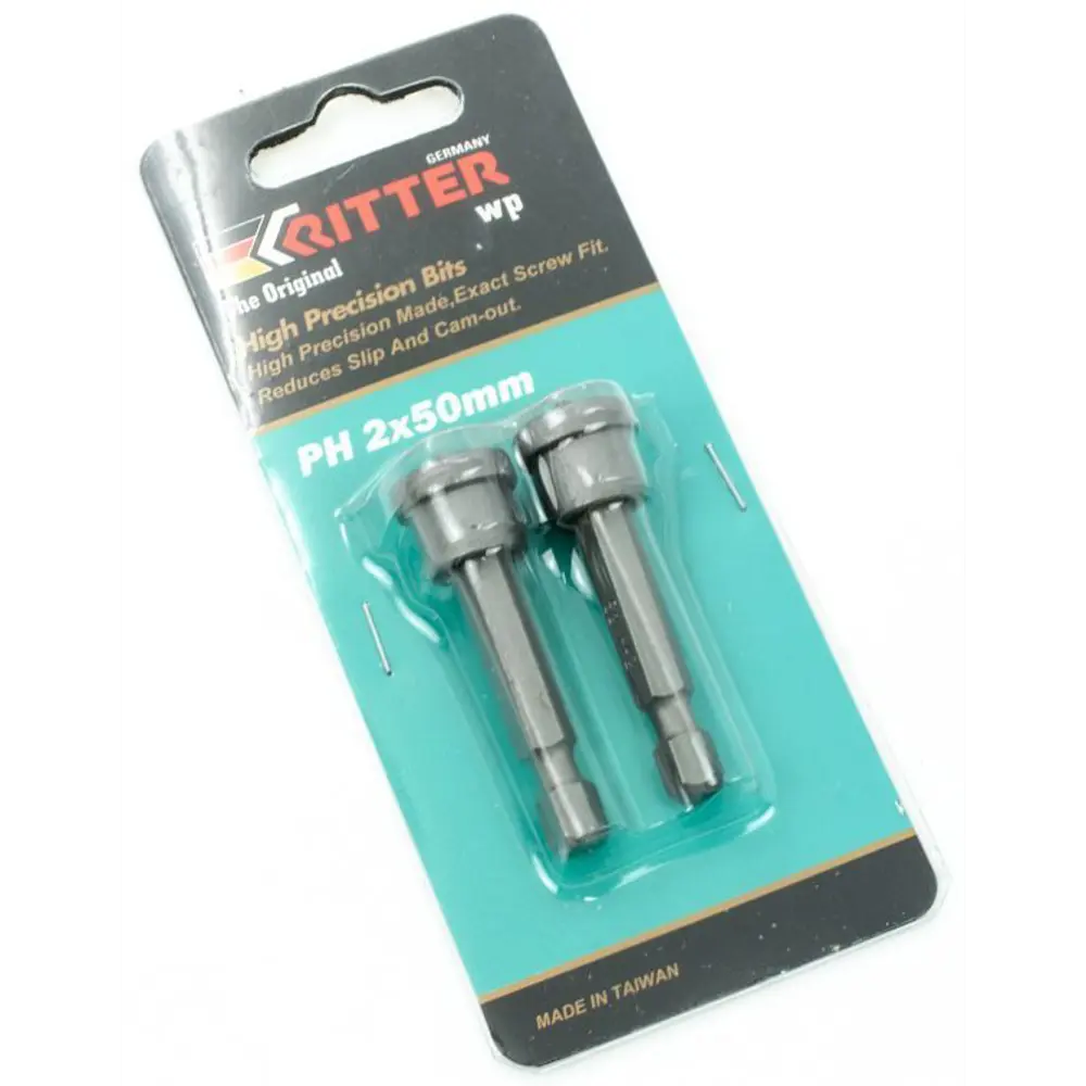 Бита магнитная с ограничителем Ritter WP PS20152025 PH2x50 мм, 2 шт. 89391864 STLM-2012997  - Вид №2