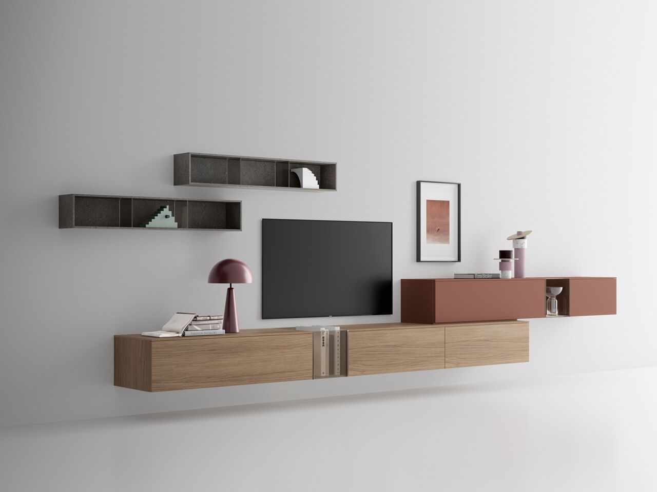 Деревянный навесной шкаф Santalucia Mobili Homy ARCH-00125433