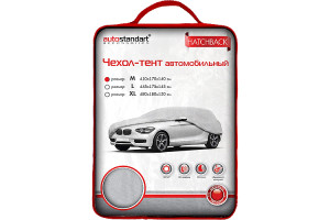 16794061 Автомобильный чехол-тент HATCHBACK M, 410х170х140 см 102121 AUTOSTANDART